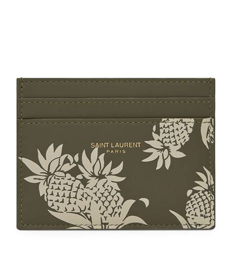 ysl pineapple card holder